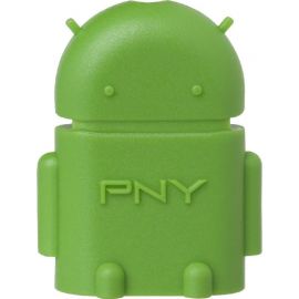 PNY OTG USB-microUSB reader Android, green (OTG-A2G-EF)