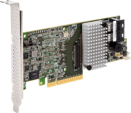 RAID контроллер  Intel® RAID Controller RS3DC040 12Gb/ s SAS, 6Gb/ s SATA, LSI3108 ROC Mainstream Intelligent RAID 0,1,5,10,50,60 add-in card with x8 PCIe 3.0, 4 internal ports, MD2 Low Profile form factor. (RS3DC040 934644)