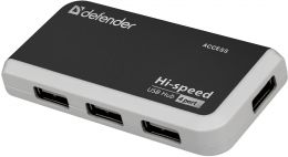 Defender универсальный USB разветвитель Quadro Infix USB2.0, 4порта (83504)