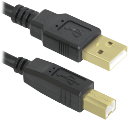 Defender USB кабель USB04-10PRO USB2.0 AM-BM, 3м (87431)
