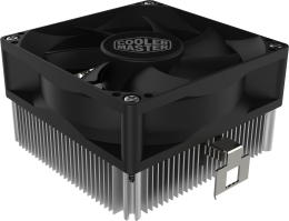 Кулер Cooler Master A30 (65W, 3-pin, 48mm, classic, Al, fans: 1x80mm/30CFM/28dBA/2500rpm, AM4/AM3+/AM3/AM2+/AM2/FM2+/FM2/FM1/) (RH-A30-25FK-R1)