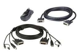 3M USB DVI-D Dual Link Dual Display Secure KVM Cable kit (2L-7D03UDX5)