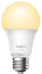 Умная Wi-Fi лампа Tapo L510E WiFi Bulb, A60 size, E27, 8.7W, 2700K warm white, 800 lumens
