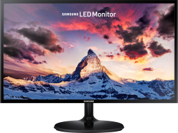 Жк монитор   Samsung S24F354FHI 23.5" Wide LCD PLS LED monitor, 4(GtG)ms, 250 cd/ m2, MEGA DCR (static 1000:1), 178°/ 178°, D-sub, HDMI, Windows 10, EnergyStar 6.0, внешний бп, VESA 75x75 mm, black glossy (LS24F354FHIXCI)