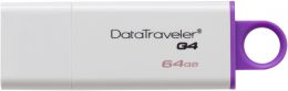 USB-накопитель Kingston  64GB USB 3.0 DataTraveler G4 (DTIG4/64GB)