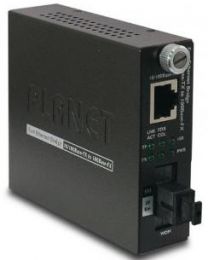 Конвертер PLANET FST-806A20 (10/100Base-TX to 100Base-FX WDM Smart Media Converter - Tx: 1310) - 20KM)