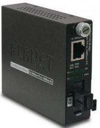 Конвертер PLANET FST-806B20 (10/100Base-TX to 100Base-FX WDM Smart Media Converter - Tx: 1550) - 20KM)