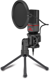 Redragon игровой стрим микрофон Seyfert GM100 3.5 мм, кабель 1.5 м (77638)