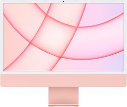 Моноблок Apple  24-inch iMac with Retina 4.5K display: Apple M1 chip with 8-core CPU and 7-core GPU, 256GB - Pink (MJVA3RU/A)