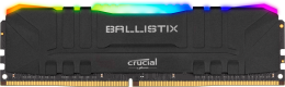 Память оперативная  Crucial 16GB DDR4 3200MT/ s CL16 Unbuffered DIMM 288pin Ballistix Black RGB (BL16G32C16U4BL)