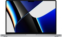 Ноутбук Apple  14-inch MacBook Pro: Apple M1 Pro chip with 10-core CPU and 16-core GPU/ 16GB/ 1TB SSD - Silver (MKGT3RU/A)