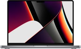 Ноутбук Apple  14-inch MacBook Pro: Apple M1 Pro chip with 10-core CPU and 16-core GPU/ 16GB/ 1TB SSD - Space Grey (MKGQ3RU/A)