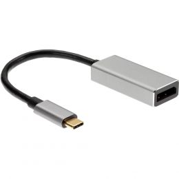 Aдаптер USB 3.1 Type-Cm --> DP(f) 4K@60Hz, Alum Shell, iOpen (Aopen/ Qust) <ACU422MB>