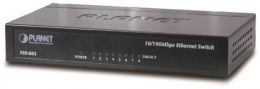 Коммутатор PLANET FSD-803 (8-Port 10/100Mbps Fast Ethernet Switch, Metal)