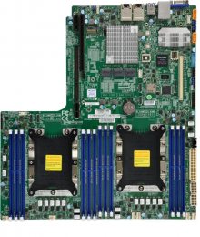 Материнская плата  Dual Processor Skylake DCO W/  WIO Riser Capability-BULK (MBD-X11DDW-NT-B (bundle))