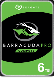 Жесткий диск  HDD Seagate SATA 6Tb Barracuda Pro Guardian 7200 6Gb/ s 256Mb (ST6000DM004)