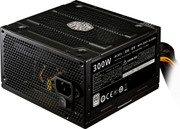 Блок питания 300вт  Power Supply Cooler Master Elite V4 300W 230V /  80 Plus 230V EU /  ErP 2014 /   120mm fan /  EU Cable (MPE-3001-ACABN-EU)