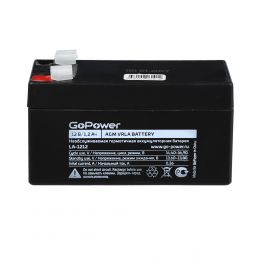 Аккумулятор свинцово-кислотный GoPower LA-1212 12V 1.2Ah (1/20) (00-00015319)