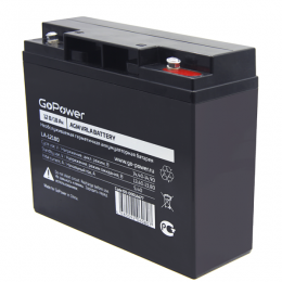 Аккумулятор свинцово-кислотный GoPower LA-12180 12V 18Ah (1/2) (00-00016677)
