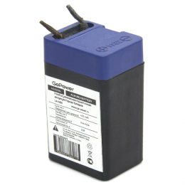 Аккумулятор свинцово-кислотный GoPower LA-403 4V 0.3Ah (1/200) (00-00016673)