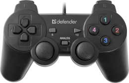 Defender Проводной геймпад Omega USB, 12 кнопок, 2 стика