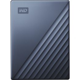 Внешние HDD и SSD Portable HDD 5TB WD My Passport ULTRA (Blue), USB-C/USB 3.2 Gen1, 110x82x21mm, 230g /12 мес./ (WDBFTM0050BBL-WESN)