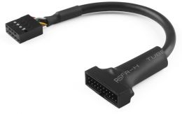 Greenconnect Адаптер переходник USB 2.0 / 19 pin USB 3.0 0.15m (GCR-U2U3)
