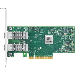 ConnectX-4 Lx EN network interface card, 25GbE dual-port SFP28, PCIe3.0 x8, tall bracket (MCX4121A-ACAT)