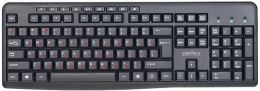Perfeo клавиатура "PUSH" Multimedia, USB, чёрная (PF_A4796)