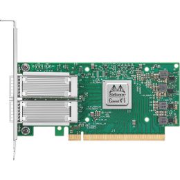 ConnectX®-5 EN network interface card, 100GbE dual-port QSFP28, PCIe3.0 x16, tall bracket (MCX516A-CCAT)