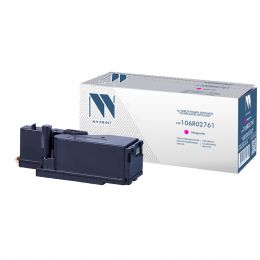 - тонер-картридж NVP NV-106R02761 Magenta для Xerox Phaser 6020/6022/ / WorkCentre 6025/6027 (1000k) (NV-106R02761M)